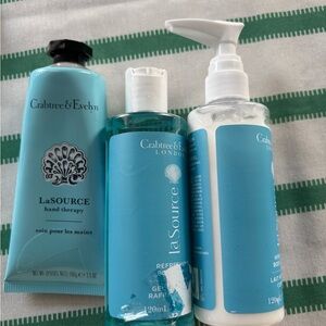 Crabtree & Evelyn LaSource Hand Care Trio in Blue